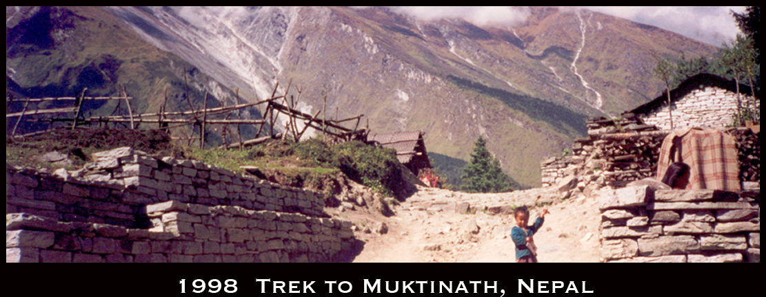 1998 Trek to Muktinath Nepal
